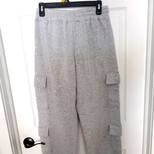Gray Cargo Sweatpants